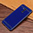 Silikon Hülle Handyhülle Gummi Schutzhülle Leder Tasche S01 für Huawei Mate 20 Lite Blau