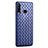 Silikon Hülle Handyhülle Gummi Schutzhülle Leder Tasche S01 für Huawei P30 Lite XL Blau