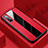 Silikon Hülle Handyhülle Gummi Schutzhülle Leder Tasche S01 für Oppo Reno3 Pro Rot