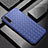 Silikon Hülle Handyhülle Gummi Schutzhülle Leder Tasche S01 für Samsung Galaxy A30S Blau