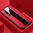 Silikon Hülle Handyhülle Gummi Schutzhülle Leder Tasche S01 für Xiaomi Mi 10 Rot