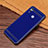 Silikon Hülle Handyhülle Gummi Schutzhülle Leder Tasche S02 für Huawei Honor 10 Lite Blau