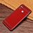 Silikon Hülle Handyhülle Gummi Schutzhülle Leder Tasche S02 für Huawei Honor 10 Lite Rot