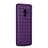 Silikon Hülle Handyhülle Gummi Schutzhülle Leder Tasche S02 für Samsung Galaxy S9 Violett