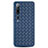 Silikon Hülle Handyhülle Gummi Schutzhülle Leder Tasche S02 für Xiaomi Mi 10 Pro Blau