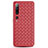 Silikon Hülle Handyhülle Gummi Schutzhülle Leder Tasche S02 für Xiaomi Mi 10 Pro Rot
