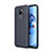 Silikon Hülle Handyhülle Gummi Schutzhülle Leder Tasche S05 für Huawei Nova 5z Blau