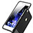Silikon Hülle Handyhülle Gummi Schutzhülle mit Ständer für Huawei Honor 8 Lite Schwarz