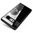 Silikon Hülle Handyhülle Gummi Schutzhülle Spiegel für Samsung Galaxy Note 8 Schwarz