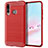 Silikon Hülle Handyhülle Gummi Schutzhülle Tasche Köper für Huawei P30 Lite Rot