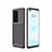 Silikon Hülle Handyhülle Gummi Schutzhülle Tasche Köper für Huawei P40 Pro+ Plus Schwarz