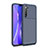 Silikon Hülle Handyhülle Gummi Schutzhülle Tasche Köper für Realme X2 Blau