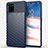 Silikon Hülle Handyhülle Gummi Schutzhülle Tasche Köper für Samsung Galaxy M60s Blau