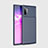 Silikon Hülle Handyhülle Gummi Schutzhülle Tasche Köper für Samsung Galaxy Note 10 Plus 5G Blau