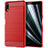 Silikon Hülle Handyhülle Gummi Schutzhülle Tasche Köper für Sony Xperia L3 Rot