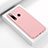 Silikon Hülle Handyhülle Gummi Schutzhülle Tasche Line C01 für Huawei Honor 20i Rosa