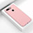Silikon Hülle Handyhülle Gummi Schutzhülle Tasche Line C01 für Huawei Honor V20 Rosa