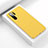 Silikon Hülle Handyhülle Gummi Schutzhülle Tasche Line C02 für Huawei P30 Pro Gelb