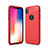 Silikon Hülle Handyhülle Gummi Schutzhülle Tasche Line für Apple iPhone XR