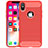 Silikon Hülle Handyhülle Gummi Schutzhülle Tasche Line für Apple iPhone Xs Max Rot