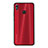 Silikon Hülle Handyhülle Gummi Schutzhülle Tasche Line für Huawei Honor View 10 Lite Rot