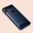 Silikon Hülle Handyhülle Gummi Schutzhülle Tasche Line für Xiaomi Redmi Note 7 Blau