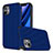 Silikon Hülle Handyhülle Gummi Schutzhülle Tasche Line Z01 für Apple iPhone 11 Blau