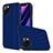 Silikon Hülle Handyhülle Gummi Schutzhülle Tasche Line Z01 für Apple iPhone 11 Pro Max Blau