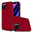 Silikon Hülle Handyhülle Gummi Schutzhülle Tasche Line Z01 für Apple iPhone 11 Pro Max Rot