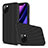 Silikon Hülle Handyhülle Gummi Schutzhülle Tasche Line Z01 für Apple iPhone 11 Pro Max Schwarz