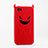 Silikon Hülle Handyhülle Gummi Schutzhülle Teufel für Apple iPhone 4S Rot
