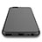 Silikon Hülle Handyhülle Gummi Schutzhülle TPU Q01 für Huawei P10 Plus Schwarz