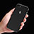 Silikon Hülle Handyhülle Rahmen Schutzhülle Durchsichtig Transparent Matt für Apple iPhone 8 Schwarz