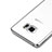 Silikon Hülle Handyhülle Rahmen Schutzhülle Durchsichtig Transparent Matt für Samsung Galaxy Note 7 Silber