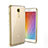 Silikon Hülle Handyhülle Rahmen Schutzhülle Durchsichtig Transparent Matt für Xiaomi Redmi Note 4 Gold