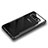 Silikon Hülle Handyhülle Rahmen Schutzhülle Durchsichtig Transparent Matt R04 für Samsung Galaxy Note 8 Schwarz