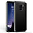 Silikon Hülle Handyhülle Rahmen Schutzhülle Durchsichtig Transparent Spiegel 360 Grad für Samsung Galaxy A6 Plus (2018) Schwarz