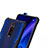 Silikon Hülle Handyhülle Rahmen Schutzhülle Durchsichtig Transparent Spiegel 360 Grad Ganzkörper mit Magnetisch Fingerring Ständer T01 für Xiaomi Redmi K20