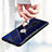 Silikon Hülle Handyhülle Rahmen Schutzhülle Durchsichtig Transparent Spiegel 360 Grad Ganzkörper mit Magnetisch Fingerring Ständer T01 für Xiaomi Redmi K20 Pro