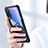Silikon Hülle Handyhülle Rahmen Schutzhülle Durchsichtig Transparent Spiegel 360 Grad mit Magnetisch Fingerring Ständer für Xiaomi Mi 9