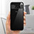 Silikon Hülle Handyhülle Rahmen Schutzhülle Durchsichtig Transparent Spiegel 360 Grad R04 für Samsung Galaxy S8 Plus Schwarz