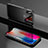Silikon Hülle Handyhülle Rahmen Schutzhülle Durchsichtig Transparent Spiegel 360 Grad T08 für Apple iPhone Xs Schwarz