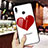 Silikon Hülle Handyhülle Rahmen Schutzhülle Spiegel Liebe Herz S02 für Huawei Honor 8X Rot