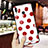 Silikon Hülle Handyhülle Rahmen Schutzhülle Spiegel Modisch Muster für Huawei Honor 8X Rot Petit