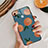 Silikon Hülle Handyhülle Rahmen Schutzhülle Spiegel Obst für Huawei Honor 8X Blau