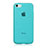 Silikon Hülle Handyhülle Transparent Schutzhülle Matt für Apple iPhone 5C Hellblau