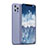 Silikon Hülle Handyhülle Ultra Dünn Flexible Schutzhülle 360 Grad Ganzkörper Tasche für Apple iPhone 12 Pro Max Violett