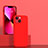 Silikon Hülle Handyhülle Ultra Dünn Flexible Schutzhülle 360 Grad Ganzkörper Tasche für Apple iPhone 14 Plus Rot