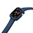 Silikon Hülle Handyhülle Ultra Dünn Flexible Schutzhülle 360 Grad Ganzkörper Tasche für Apple iWatch 5 40mm Blau