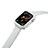 Silikon Hülle Handyhülle Ultra Dünn Flexible Schutzhülle 360 Grad Ganzkörper Tasche für Apple iWatch 5 40mm Weiß